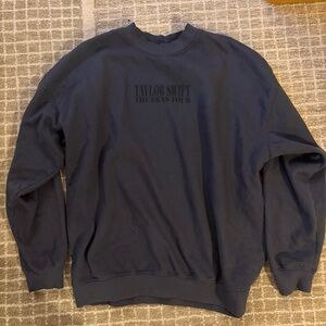 Taylor Swift Eras Tour 2023 Blue Crewneck